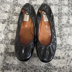 Lanvin Black Flats